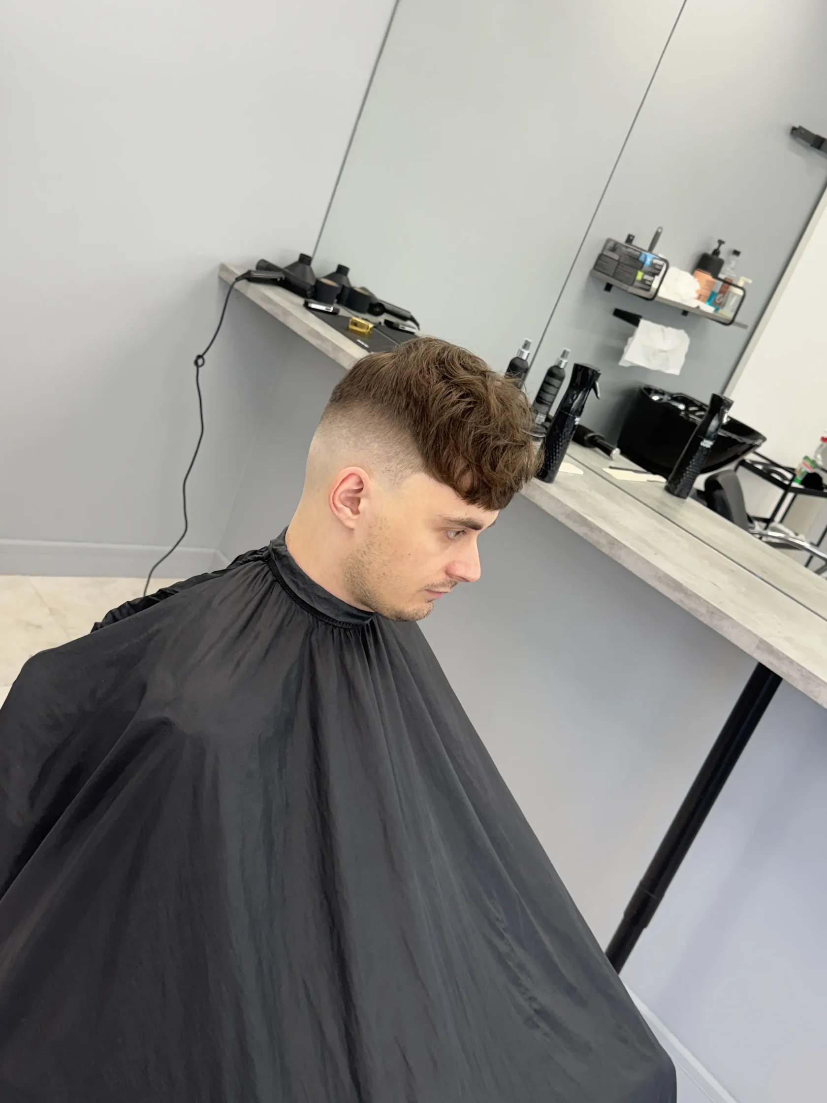 Efekt strzyżenia męskiego w Cut&Go Barbershop Wola-2